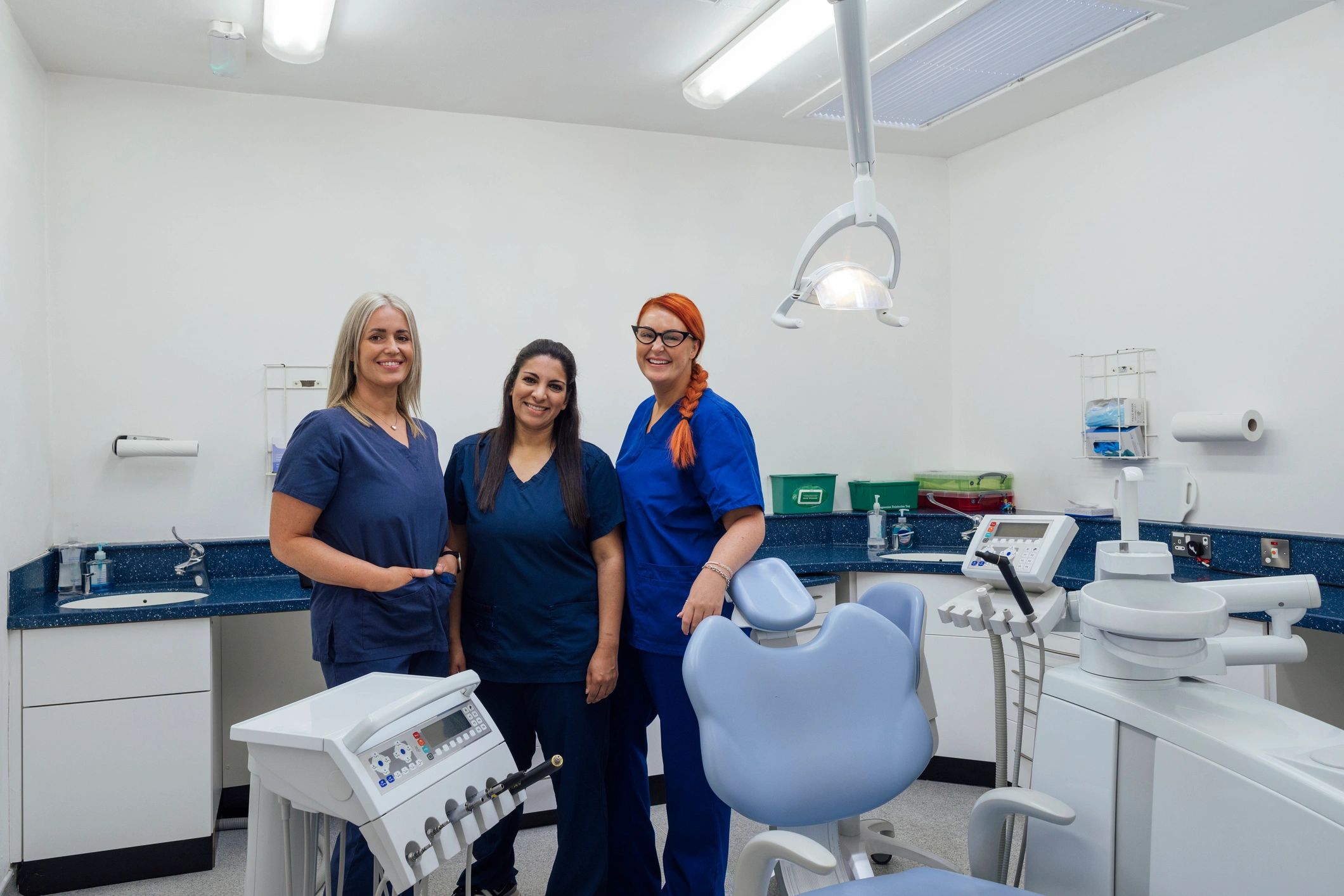 Professional team ready to provide cleaning services